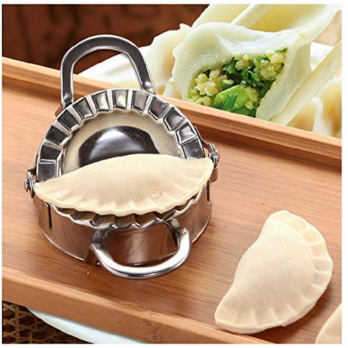 Dumpling Tools Stainless Steel Maker Dough Cutter Mould 【SALE／58OFF】