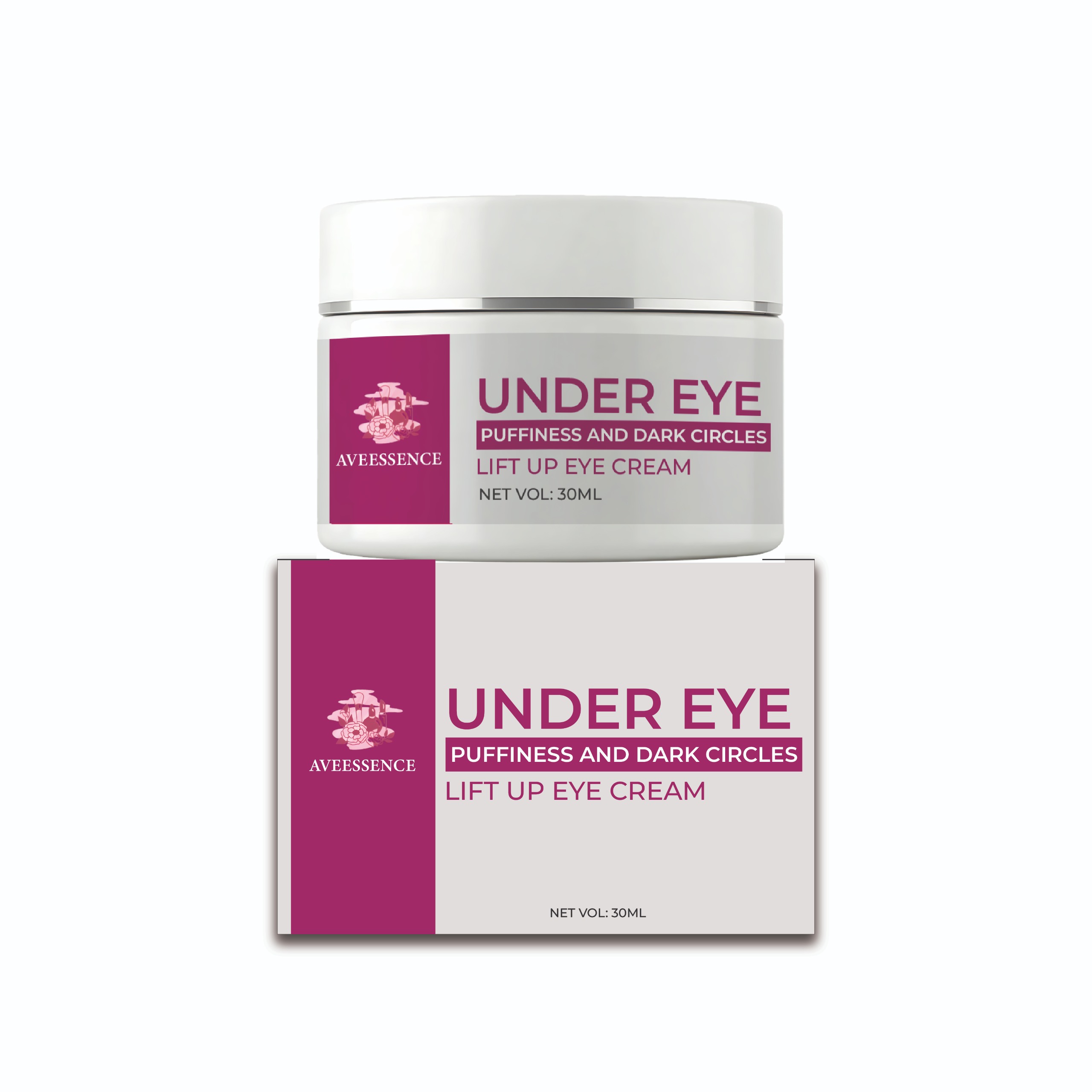 Aveessence Under Eye Puffiness and Dark Circle Lift Up Eye Cream  Under eye cream for dark circles  Best eye cream for puffiness Lift-up eye cream  Under eye brightening cream  Eye cream for dark circles and puffiness  Eye cream for tired eyes