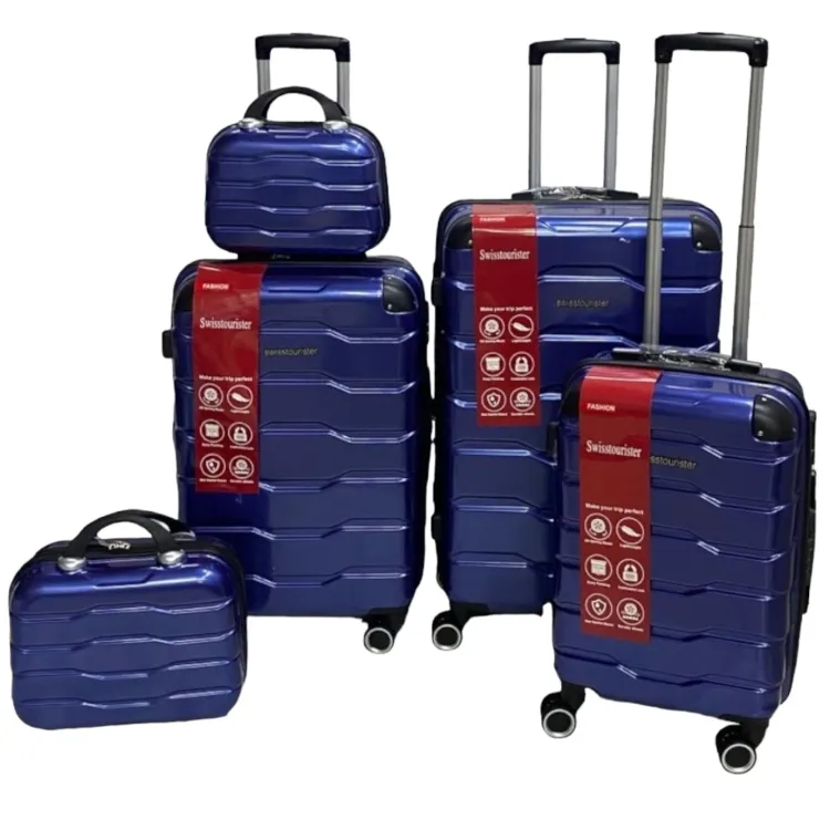 Novel Design Luggage Set 3 Sizes PC Travel Valise Zipless Metal Frame -  China Wholesale Travel Luggage and Luggage price