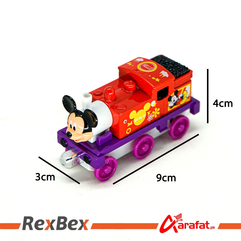Disney Cartoon Train Metal Die Cast with Magnet Train assorted single unit Action For Kids
