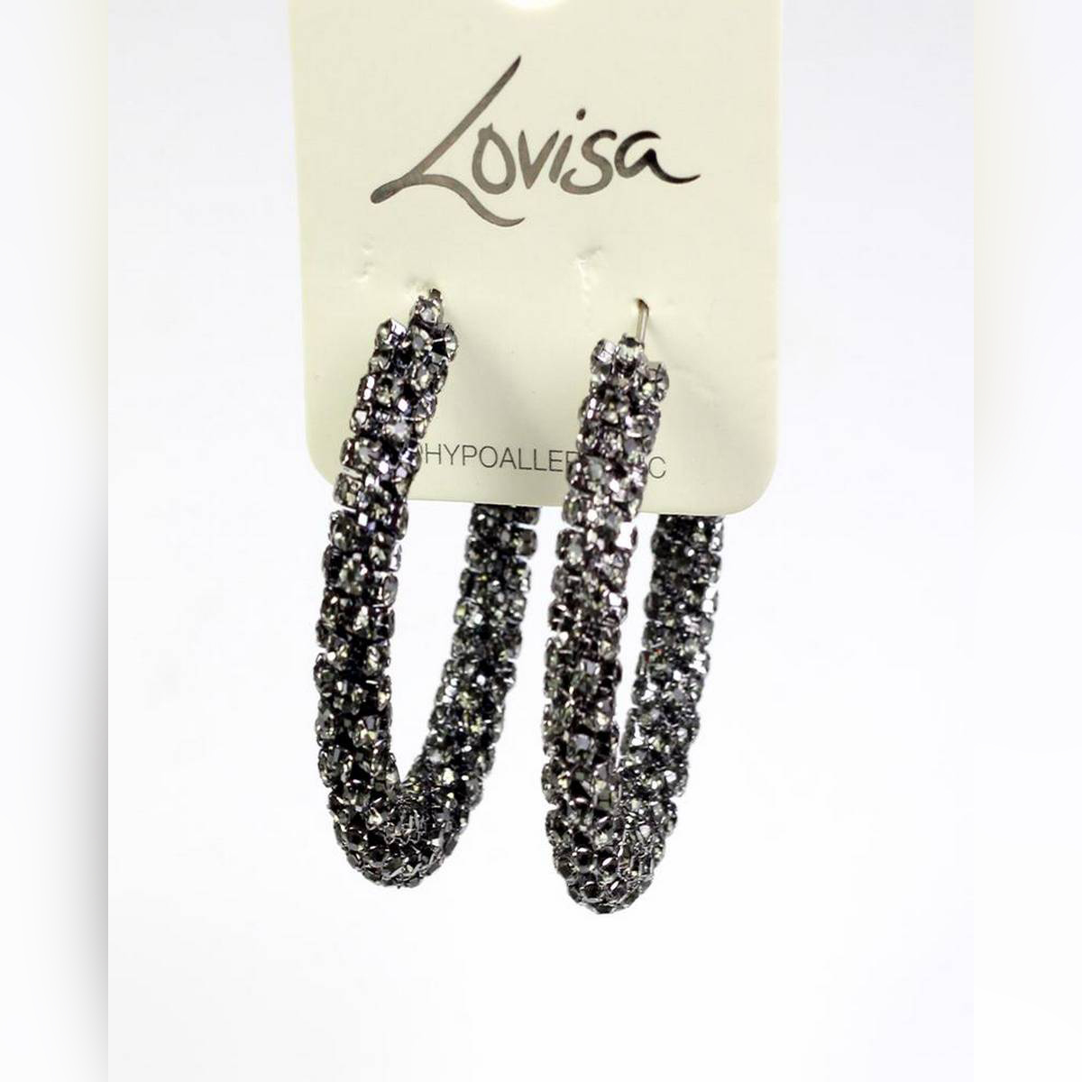 Lovisa hot sale black earrings