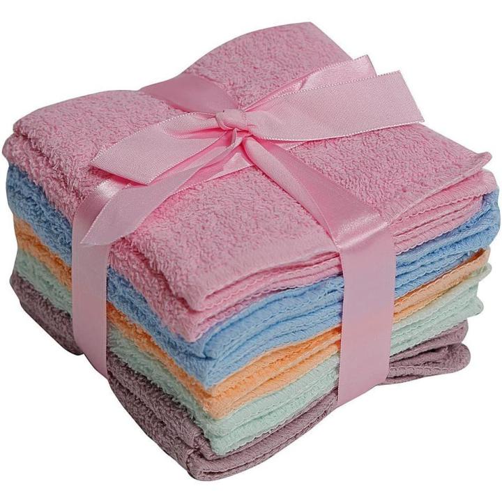 Washcloths Hand Towel Face Towel 12x12 Inch 100% Cotton Wash Cloth price in Pakistan