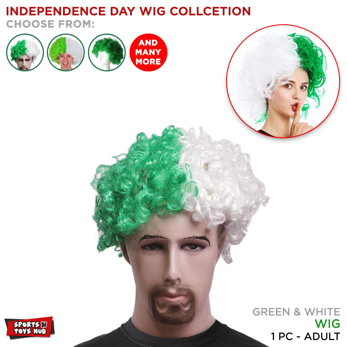 Green day clearance wig