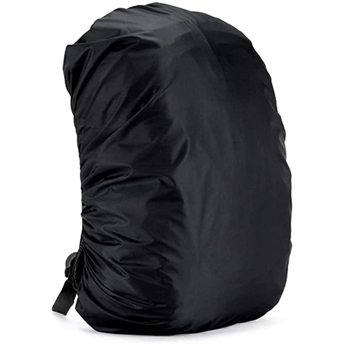 Waterproof Backpack Rain Cover (30L-50L) Upgraded Triple Waterproofing with Adjustable Anti Slip Buckle Strap, Wear-Resisting and Durable, for Outdoor, Hiking, Camping, Cycling