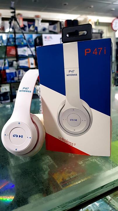 P47i Wireless Bluetooth Headset Phone Computer Headset Card Game Subwoofer  Stereo Headset - MiniMog