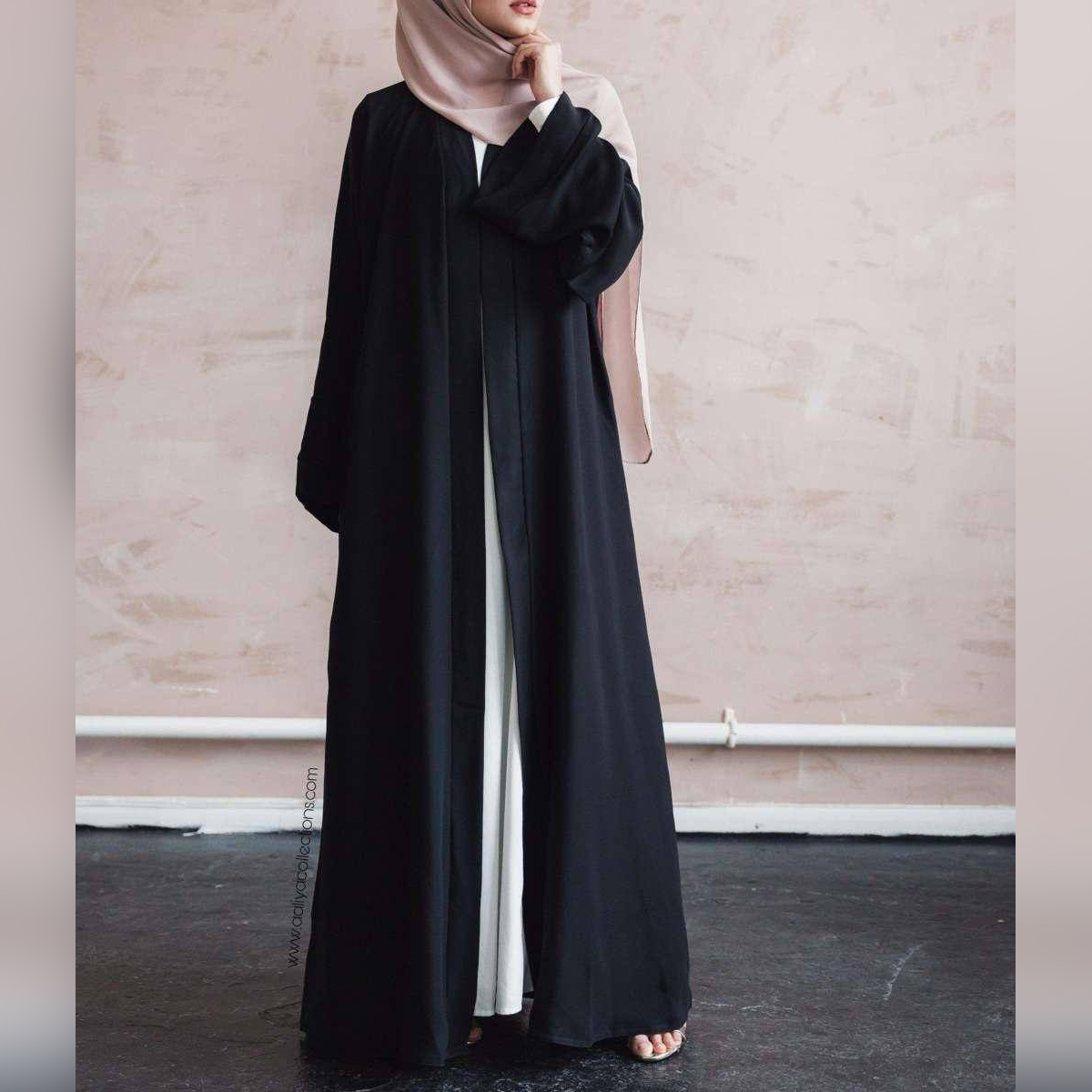 cheap open abayas