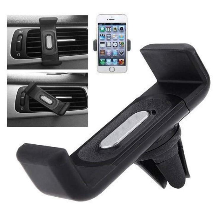 Car Mobile Phone Holder - Universal AC Grill Car Holder for Mobile Phone - Car Air Vent Mount Mobile Phone Holder - Smartphone Holding Car Holder