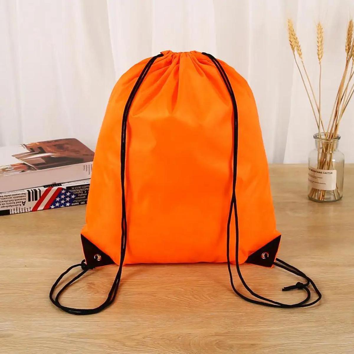 Drawstring Backpack Nylon Foldable Sports Gym Drawstring Tote Bag pack Sack For Men Women