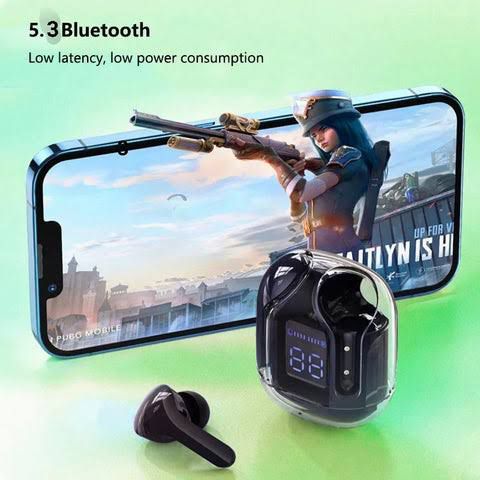 Air31 TWS (True Wireless Stereo) Bluetooth Earbuds & Airbuds Headset | Dual Wireless Earphones | HD Stereo Sound | Touch Control | Compatible With All Bluetooth Devices.