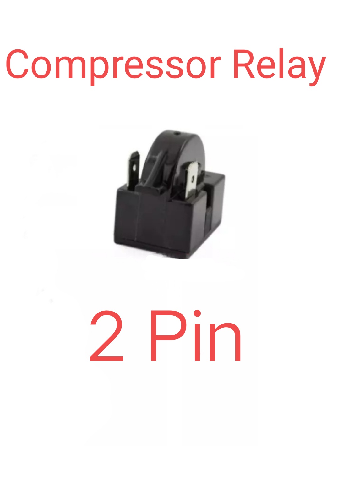 Pins 15 Ohms Refrigerator Ptc Starter Relay Black Compressor Relay