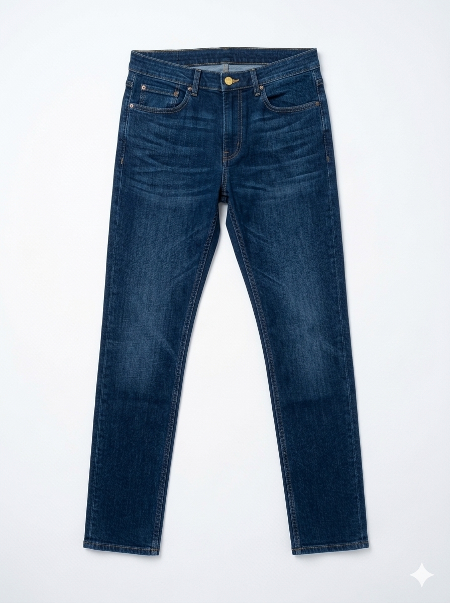 High Quality Original Denim Dark Blue Jeans Pant For Mens and Boys