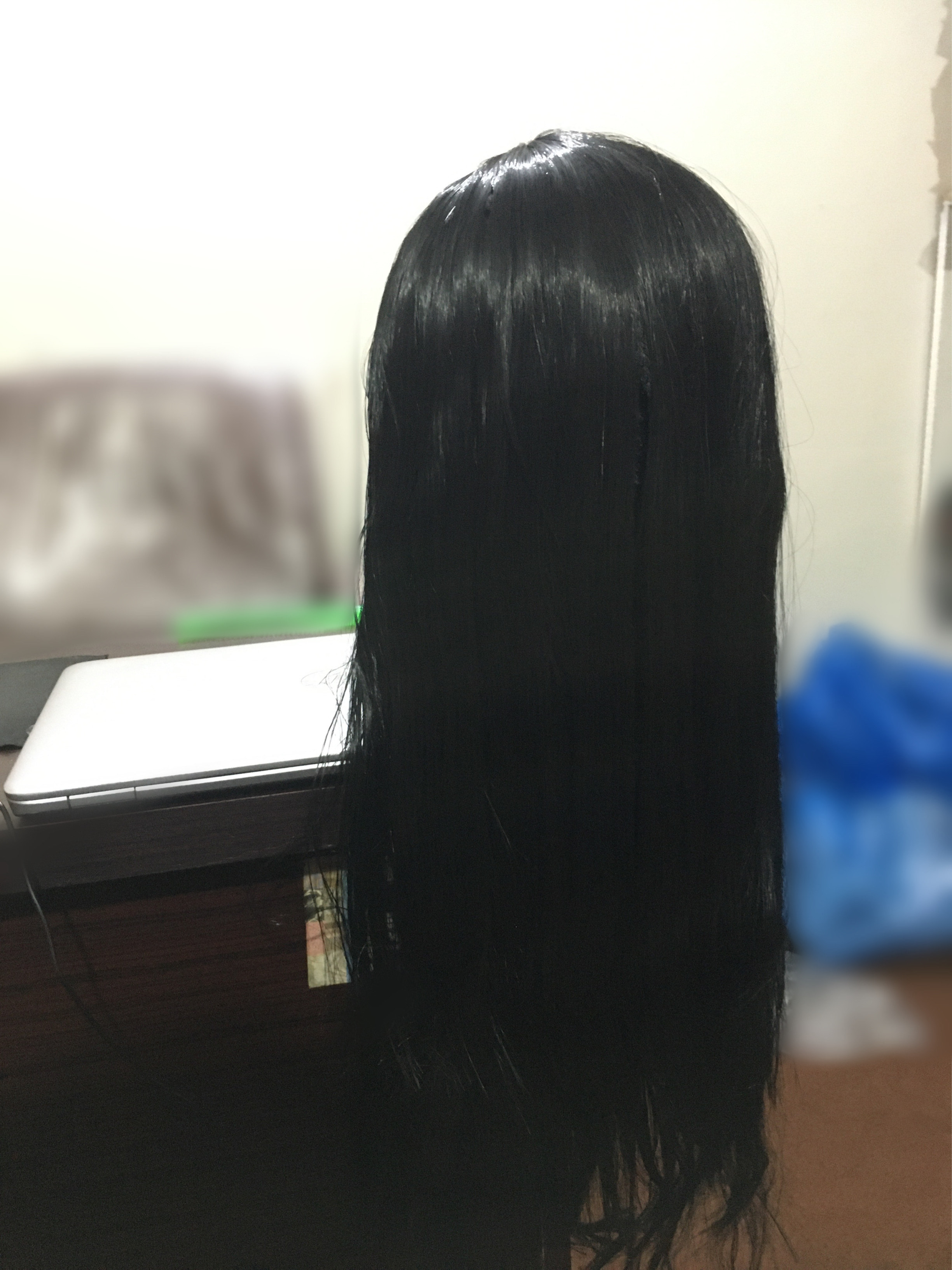 New full head wig for women's-Natural color