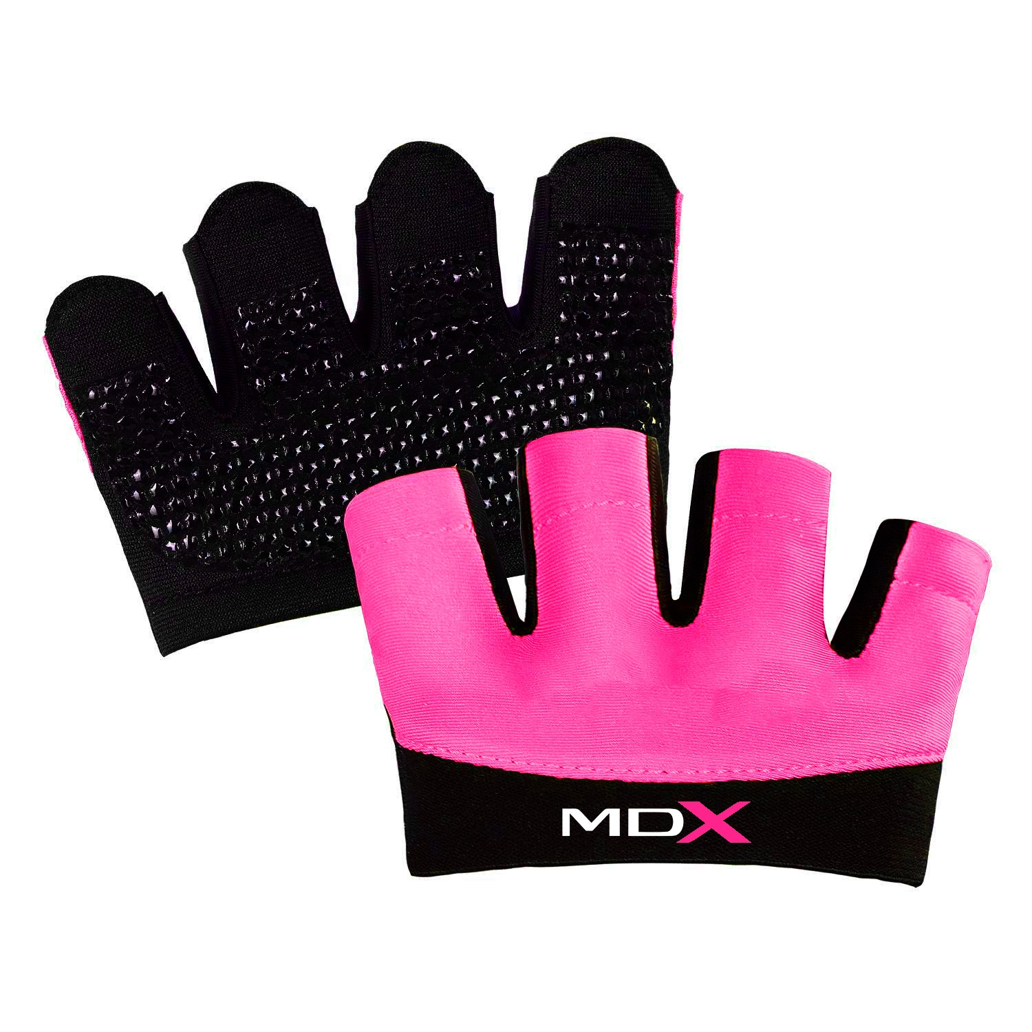 Four Finger Fitness Gloves Callus Guard WOD Workout Gloves Half Finger Training Pull-Up Palm Bar Yoga Anti-Slip Glove
