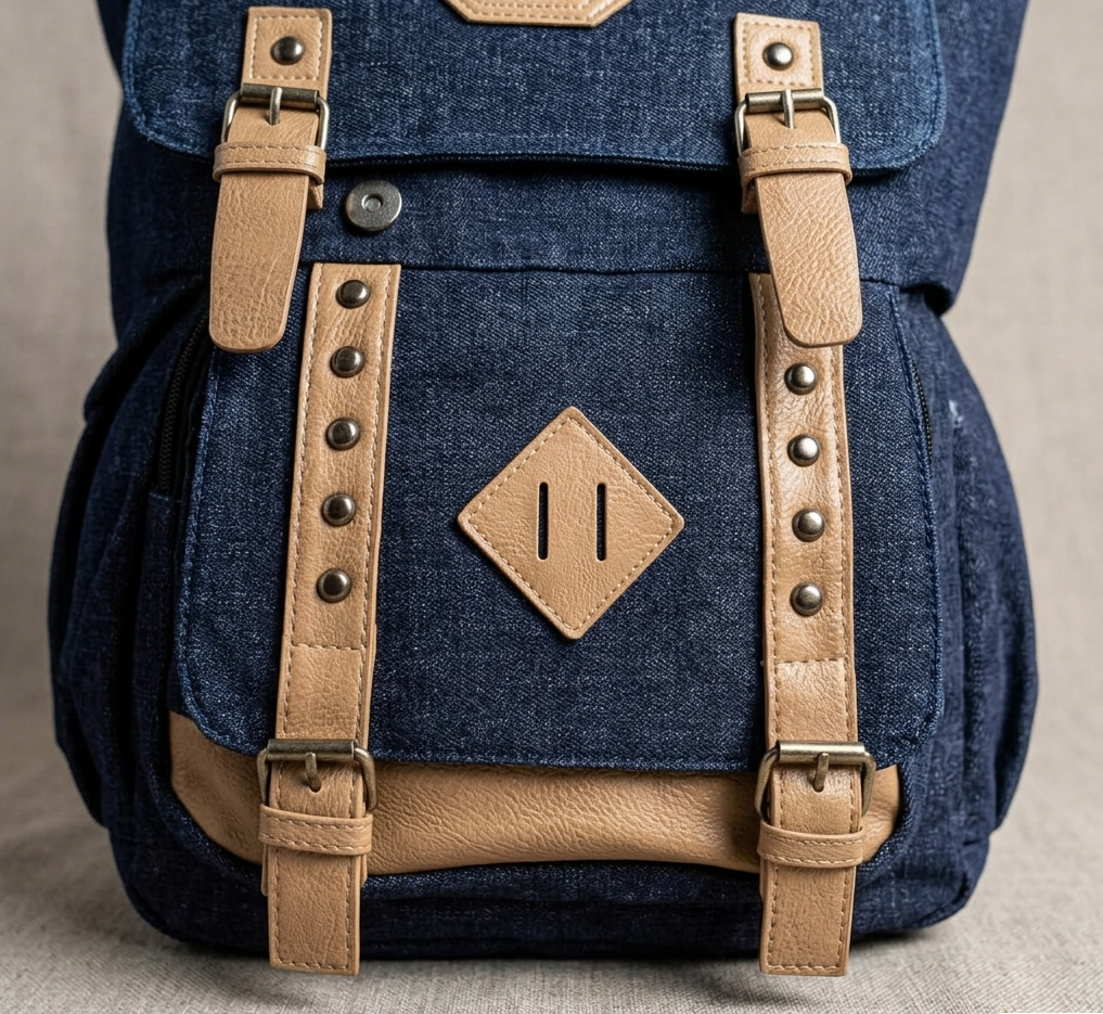 Vintage Canvas Laptop Backpack for Men & Women  Large Capacity Travel School College Bag  Waterproof Casual Hiking Backpack with Multiple Compartments, Adjustable Straps and Premium Durable Design