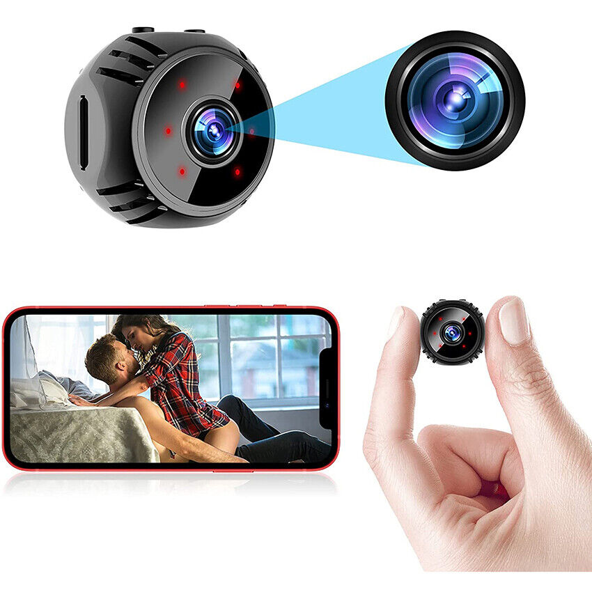 A9 Mini Camera with Stand Wireless WiFi HD 1080P Home Security DVR