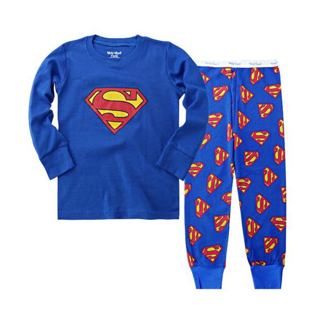 Superman sales baby pajamas