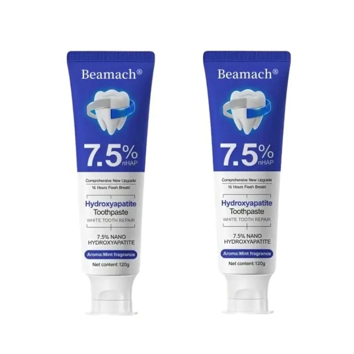 7.5% Hydroxyapatite Toothpaste 80g | Sensitive Teeth Toothpaste | Enamel Care & Fresh Mint | Daily Oral Care