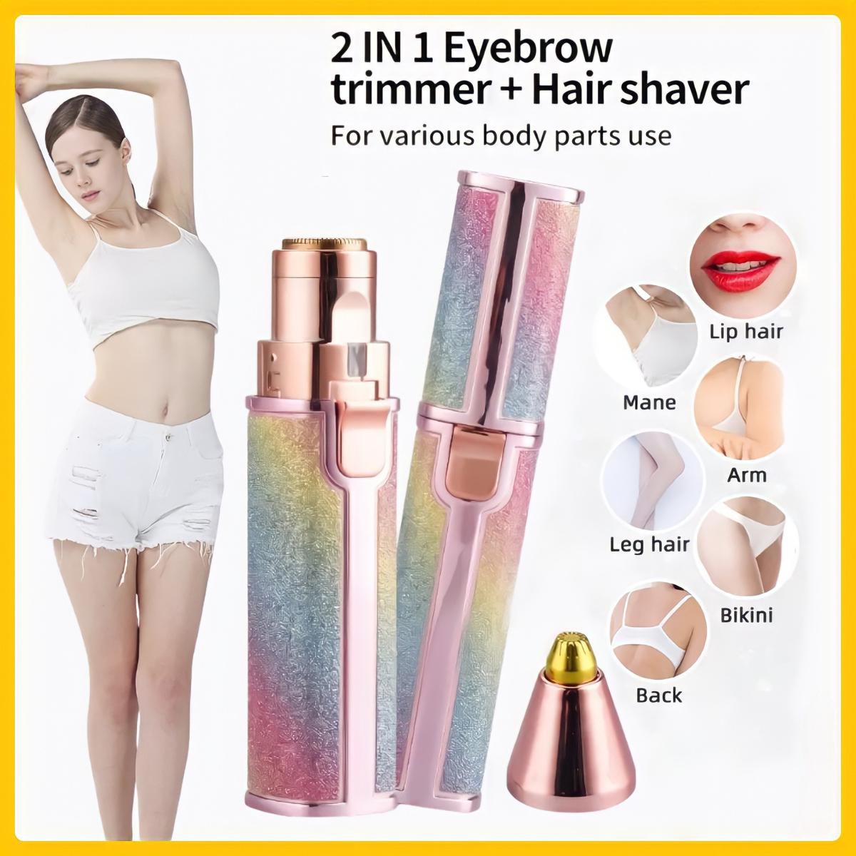 Rechargeable Women Painless Leg And All Body Part's Hair Remover