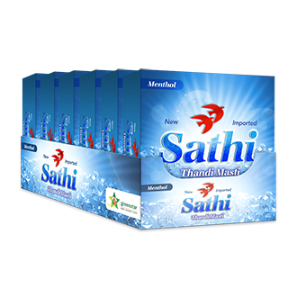 Sathi Menthol Condom Tray - Pack of 3 - 18 Pieces (6 x 3's)