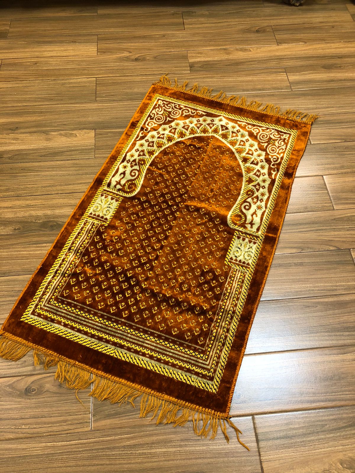 Beddy's Studio - Traditional Design Soft Prayer Mat | Prayer Rug ...