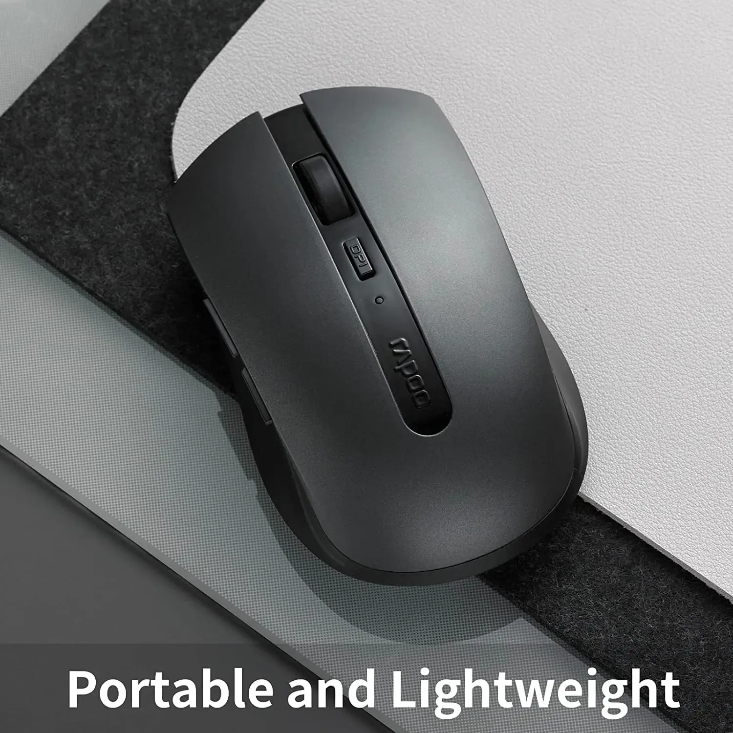 RAPOO M350 Silent Wireless Optical Mouse Black Bluetooth and 2.4G Dual Mode Connectivity Multi Devices 2400Dpi Adjustable 15 145a4c34d7f2379f2afa4dfc07e0e710