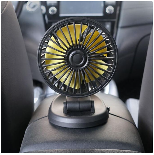 Car Fan F409 (USB 5V) and 12 Volt