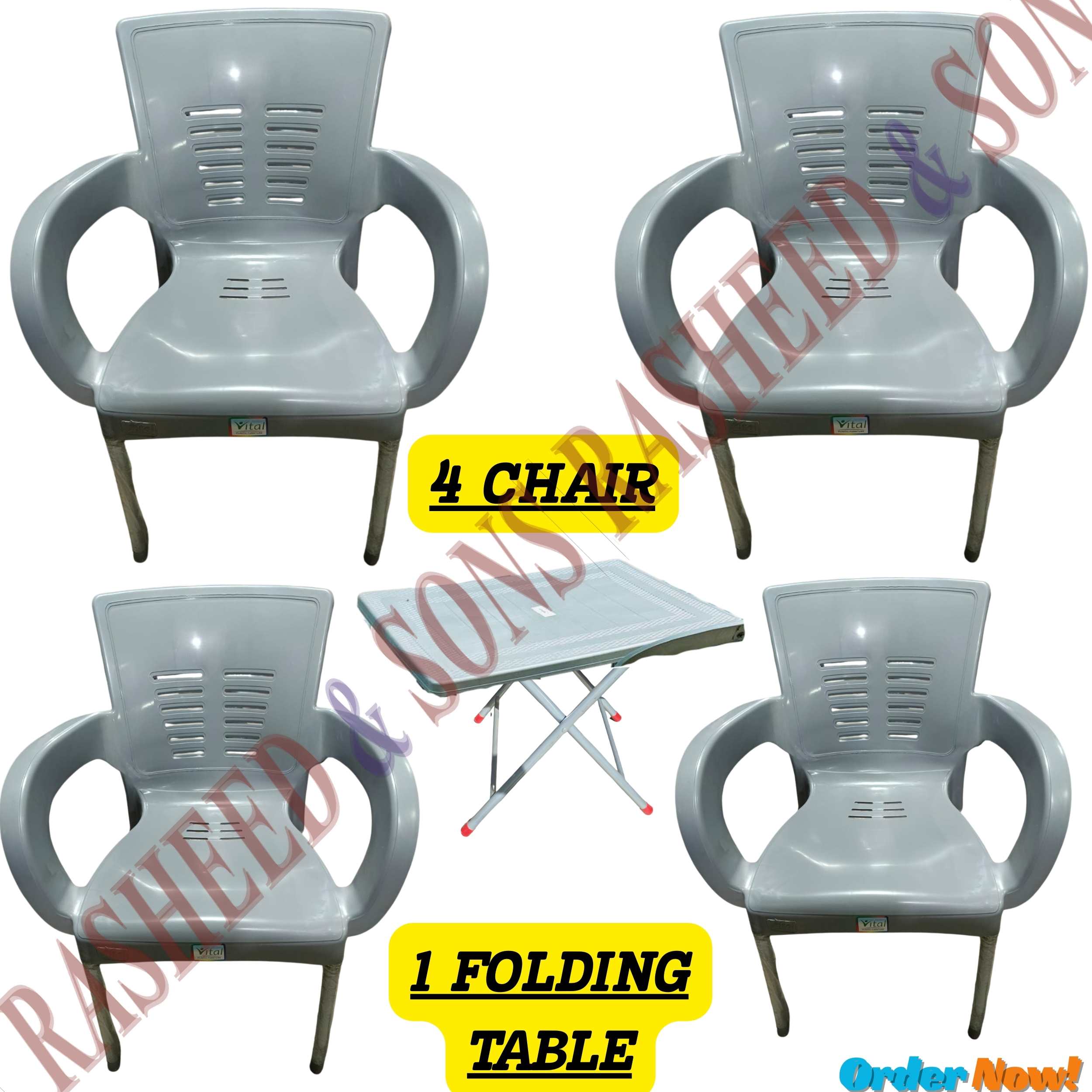 Relaxo High-Back Plastic Lounge Chair – Durable Indoor and Outdoor Seating with Ergonomic Design Plastic Chair Dining Chiar Outdoor Chair