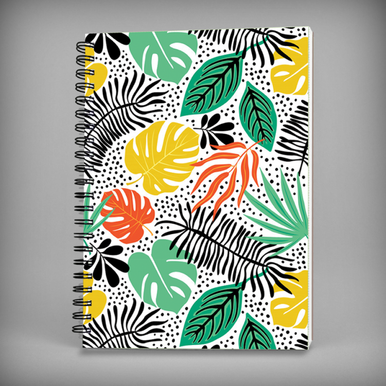 Flower Illustrations Spiral Notebook 7367 Daraz.pk