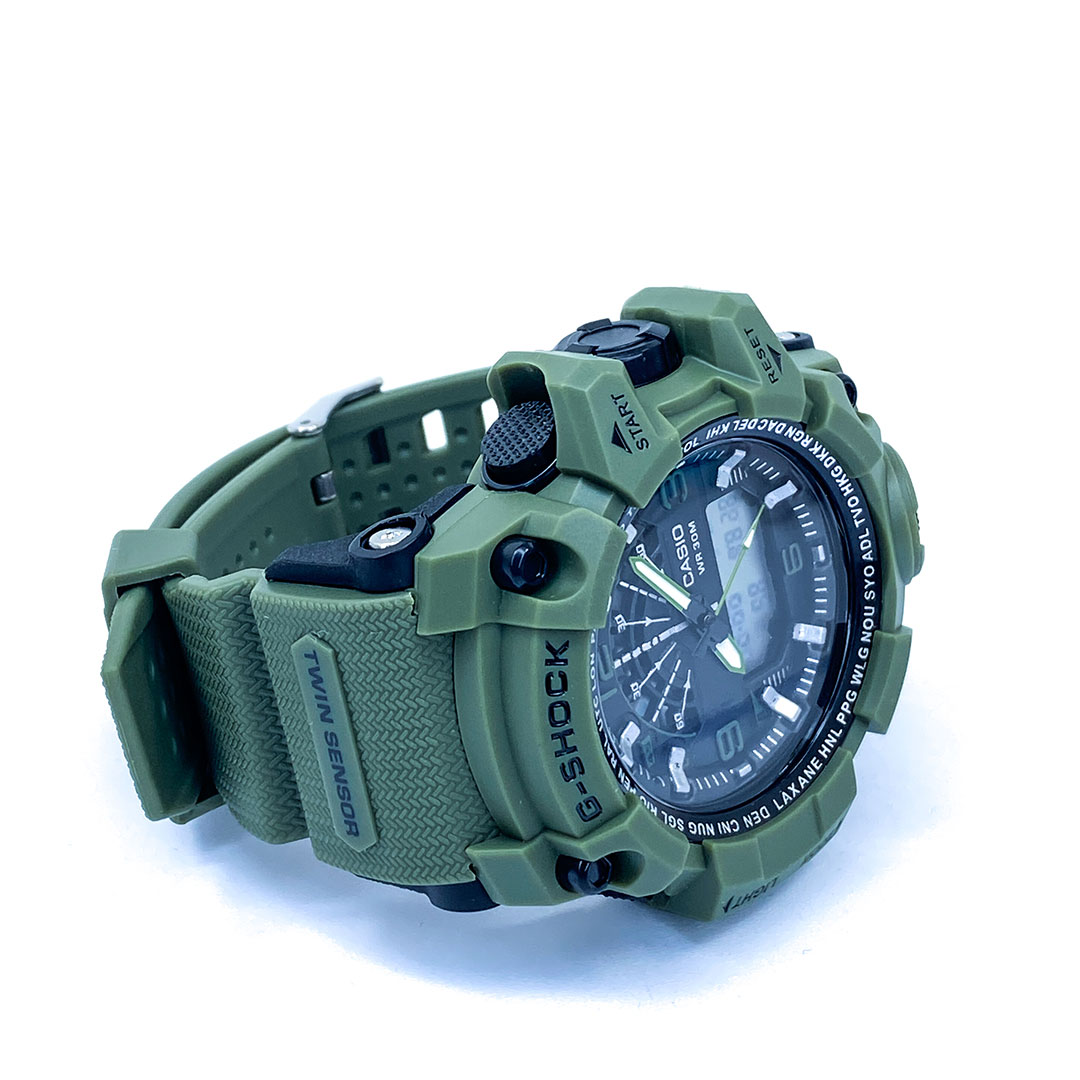 Mud Resistant Antimagnetic Dual Time Sports Watch Digital Display Water Resistant Sports Watch for Men