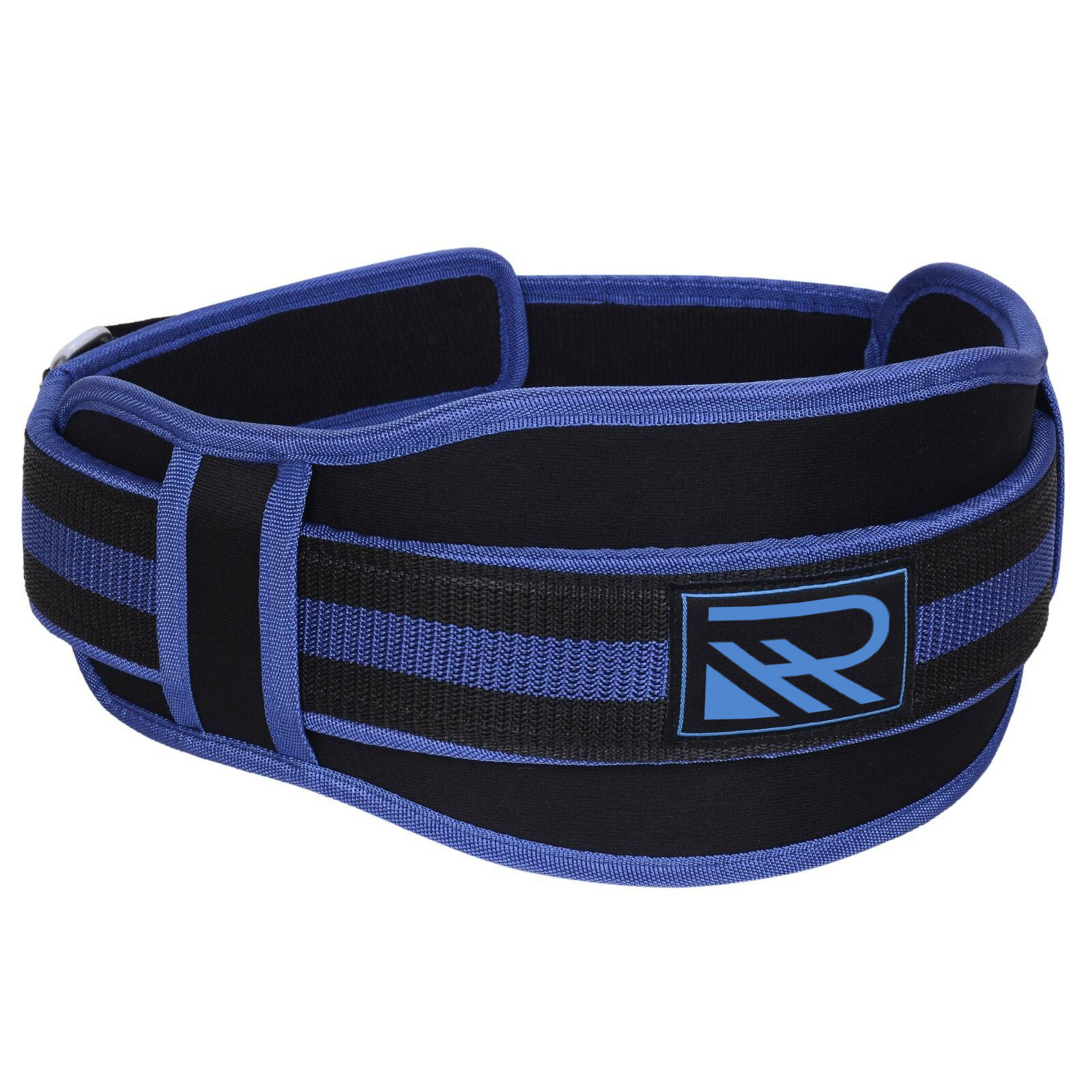 HR TradersWeight Lifting Belt Training Gym Fitness Bodybuilding Back Support Workout Blue