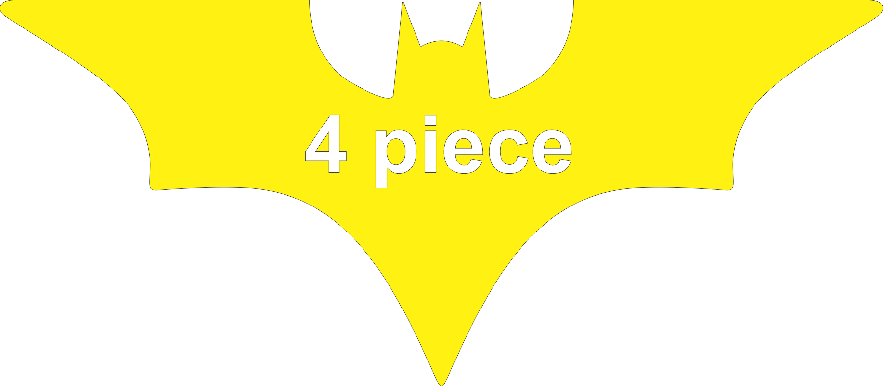 Golden bat sticker 4