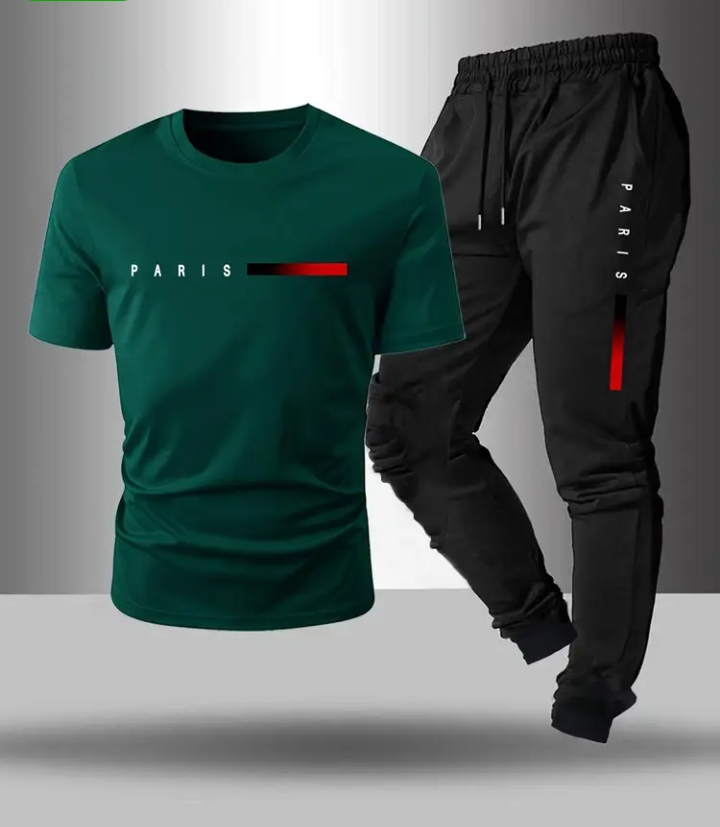NEW TRENDY 🔥 D T F (STRONG & UNBREAKABLE REFLECTOR PRINTED) SUMMER TRACKSUIT FOR MEN _ SOFT AND COMFORTABLE FABRIC SUMMER TRACKSUIT FOR MEN - PREMIUM T SHIRT AND TROUSER SET PRINTED SUMMER TRACKSUIT FOR MEN_TRACKSUIT FOR BOYS. ( MULTIPLE COLORS)