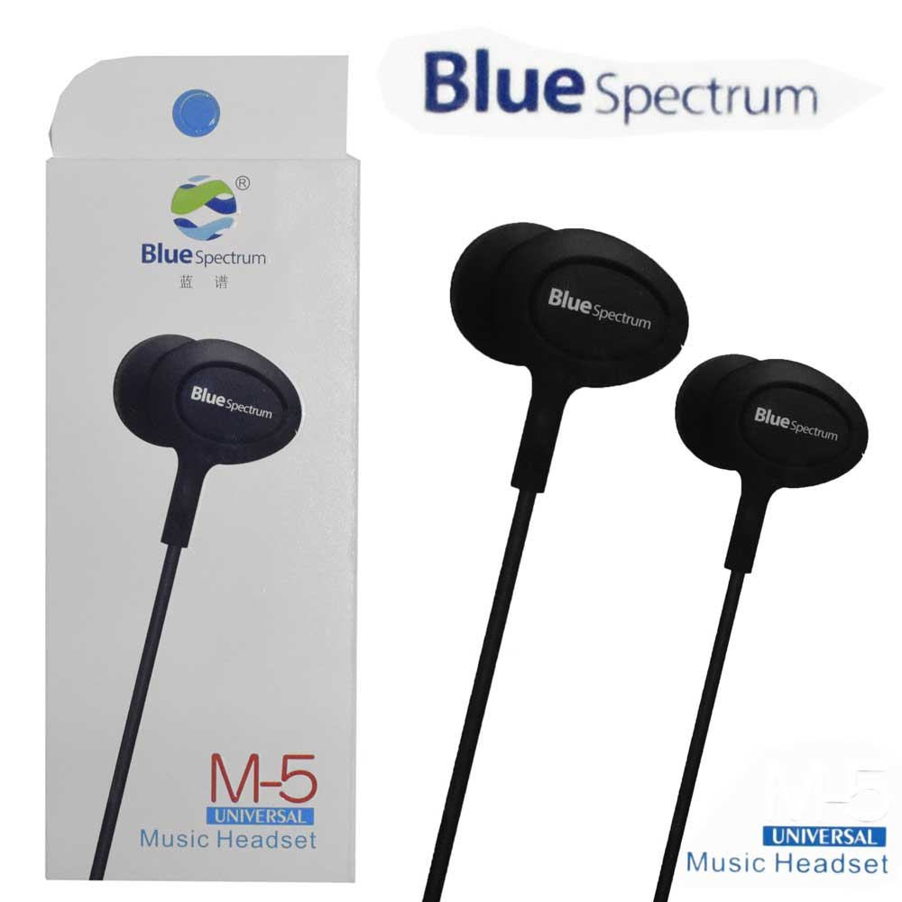 Buy 1 get 1 free Blue spectrum M5 Wired handfree / 3.5mm handfree / Blue spectrum earphones / earphones / handfree / best quality handfree / good quality handfree/ blue spectrum original handfree / blue spectrum handfree .