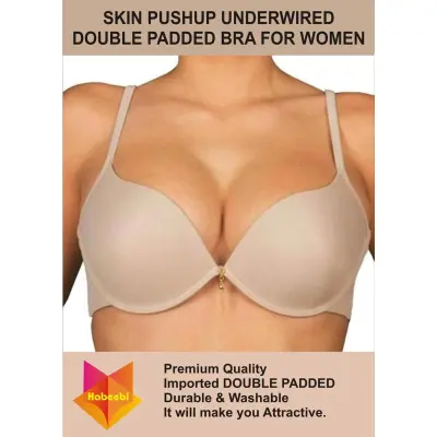 SKIN PUSHUP UNDERWIRED DOUBLE PADDED BRA FOR WOMEN