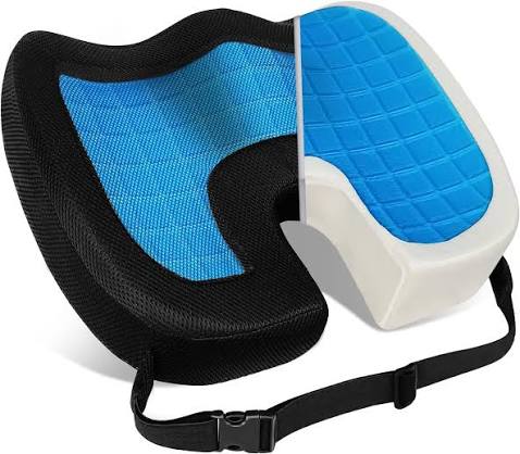 Cooling Gel Memory Foam Seat Cushion - Breathable Coccyx Cushion 10