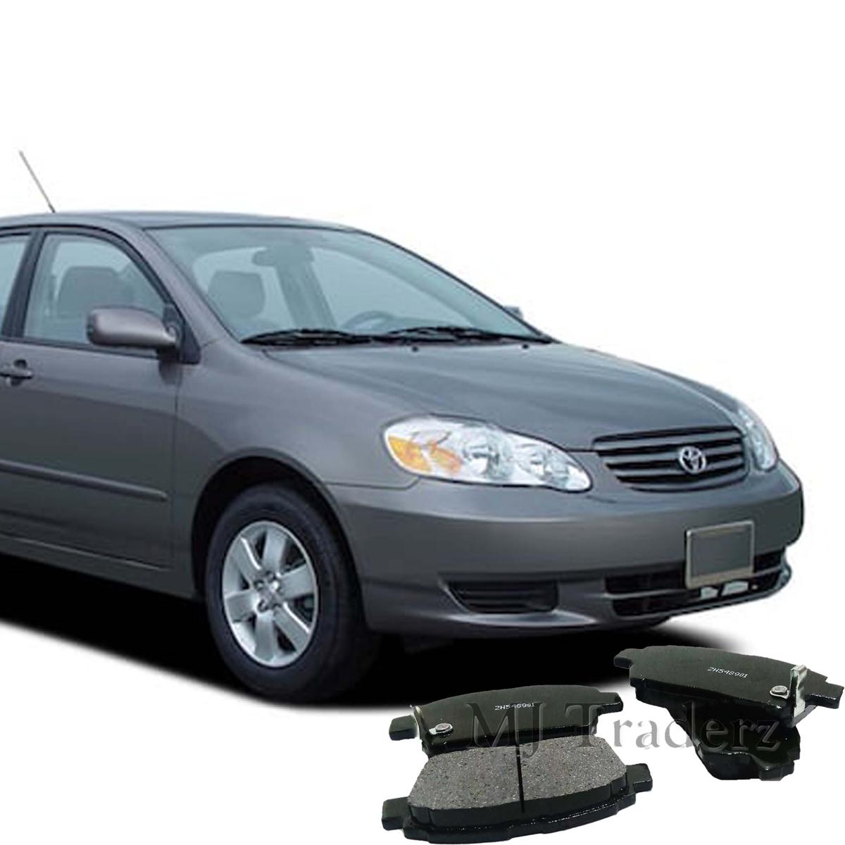 Disk brake pads for Toyota Corolla 2001, 2002, 2003, 2004, 2005, 2006 ...