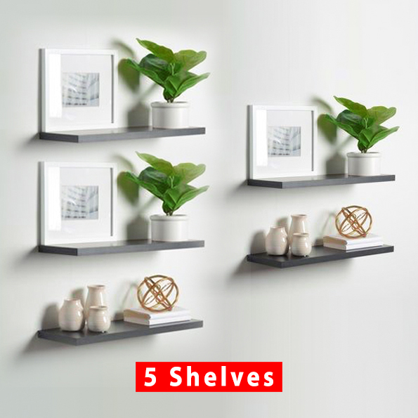 Magic Cube Nighstands 2 Tier Rectangular hollow design Side Table bedroom & office