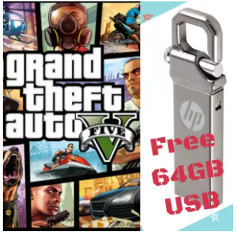 Gta 5 In Brand New 64gb Usb Grand Theft Auto 5 Pc On Demand Games Buy Online At Best Prices In Pakistan Daraz Pk