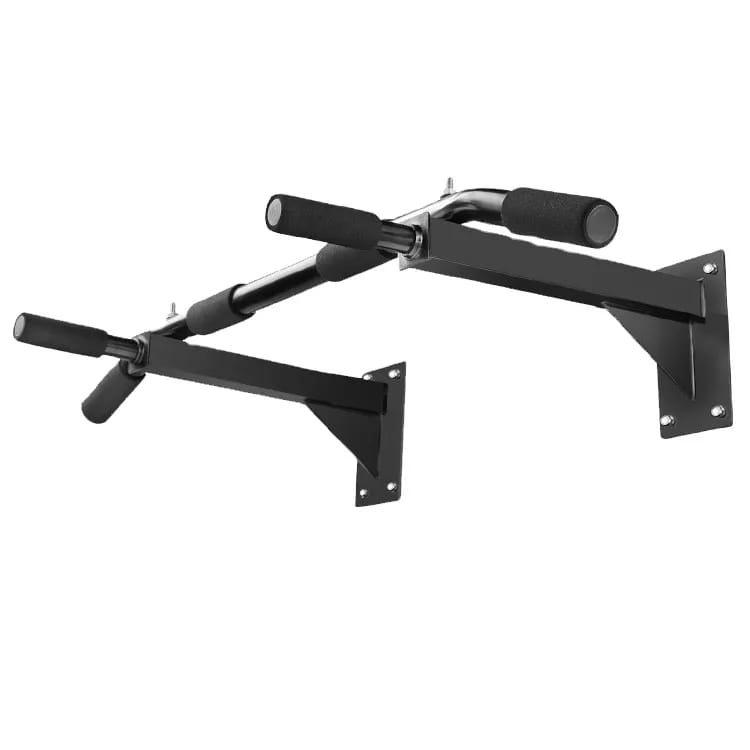 Pull Up Bar 6 Grips Chinup Bar  Pull up Side Pulley Bar Wall Mounting Chin up Bar Combo Solid Fitness Gym Accessory for Home Gym Black AMBALA FITNESS.