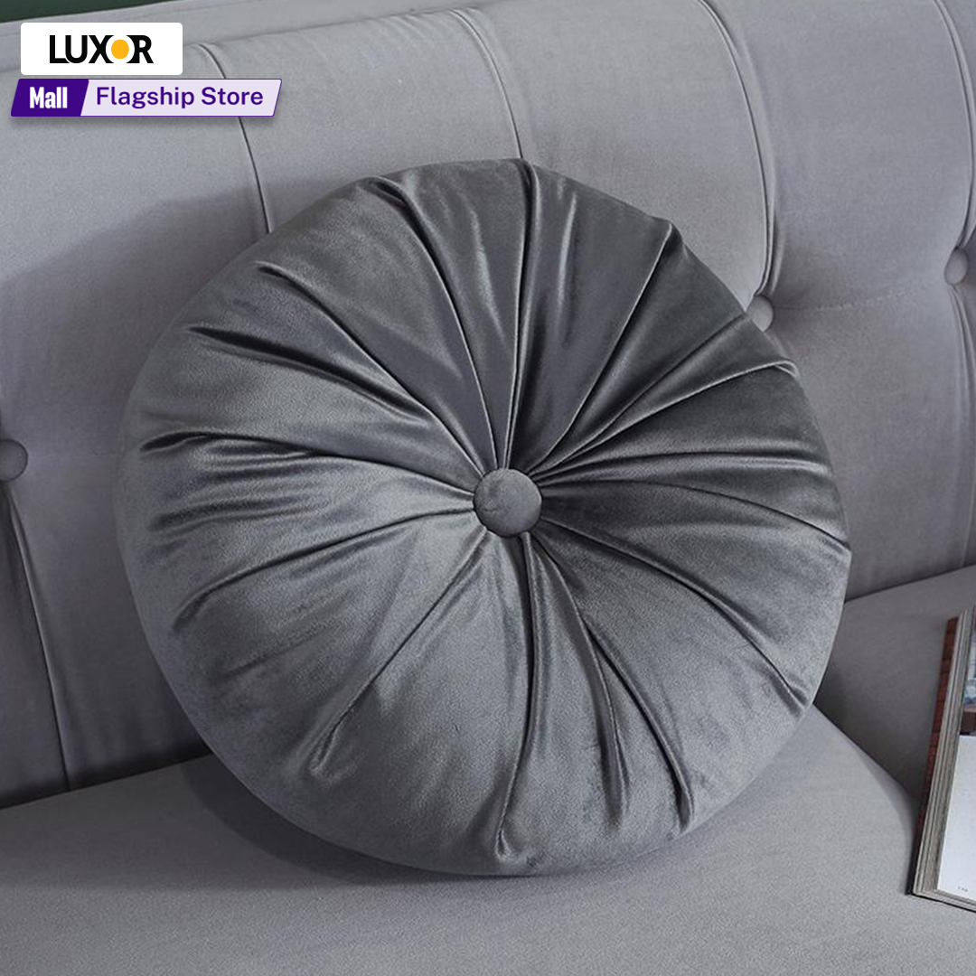 Fluffy round cushion best sale