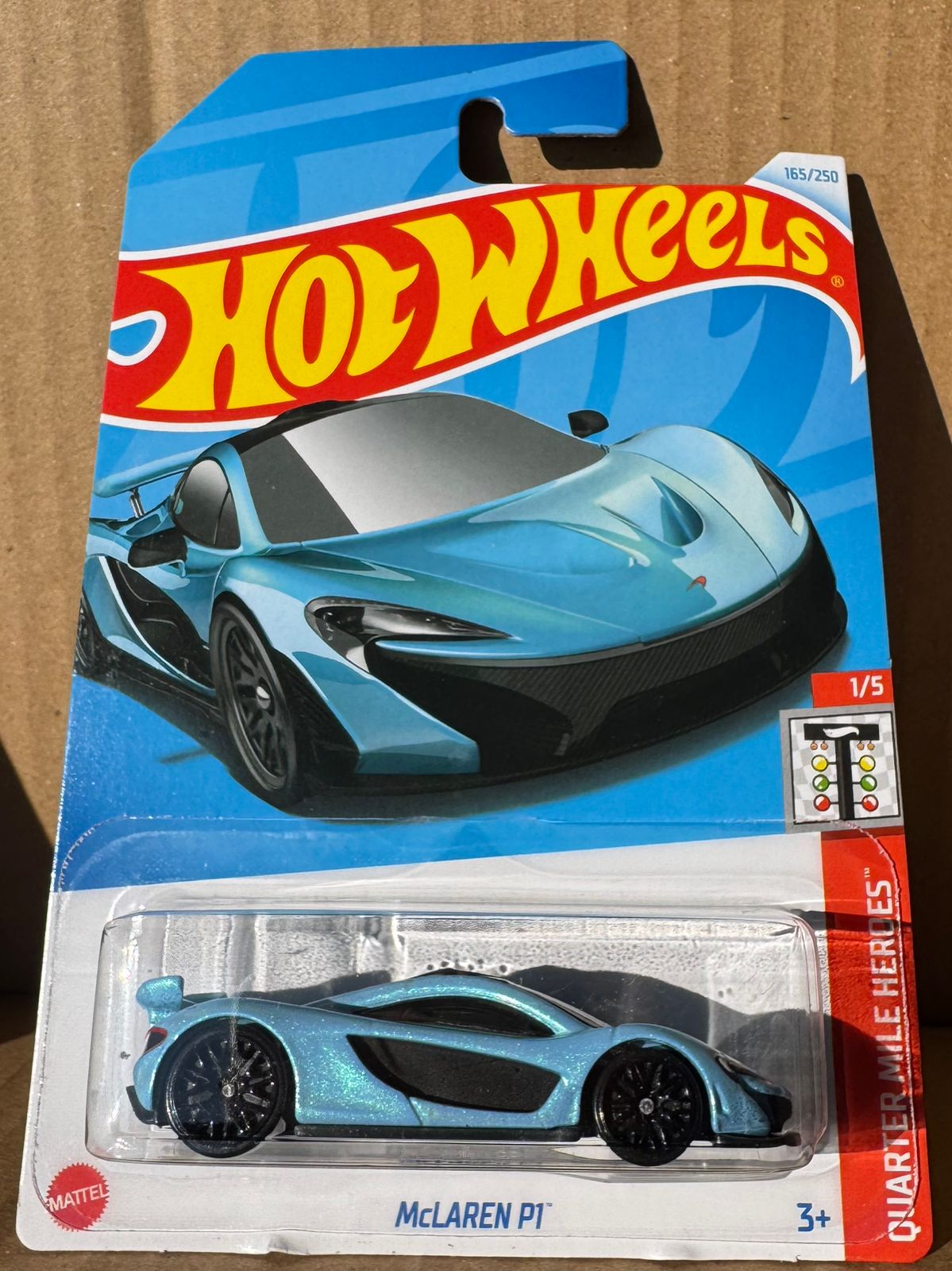 HOT WHEELS MCLAREN P1 (2025 DIE CAST CAR VEHICLE)