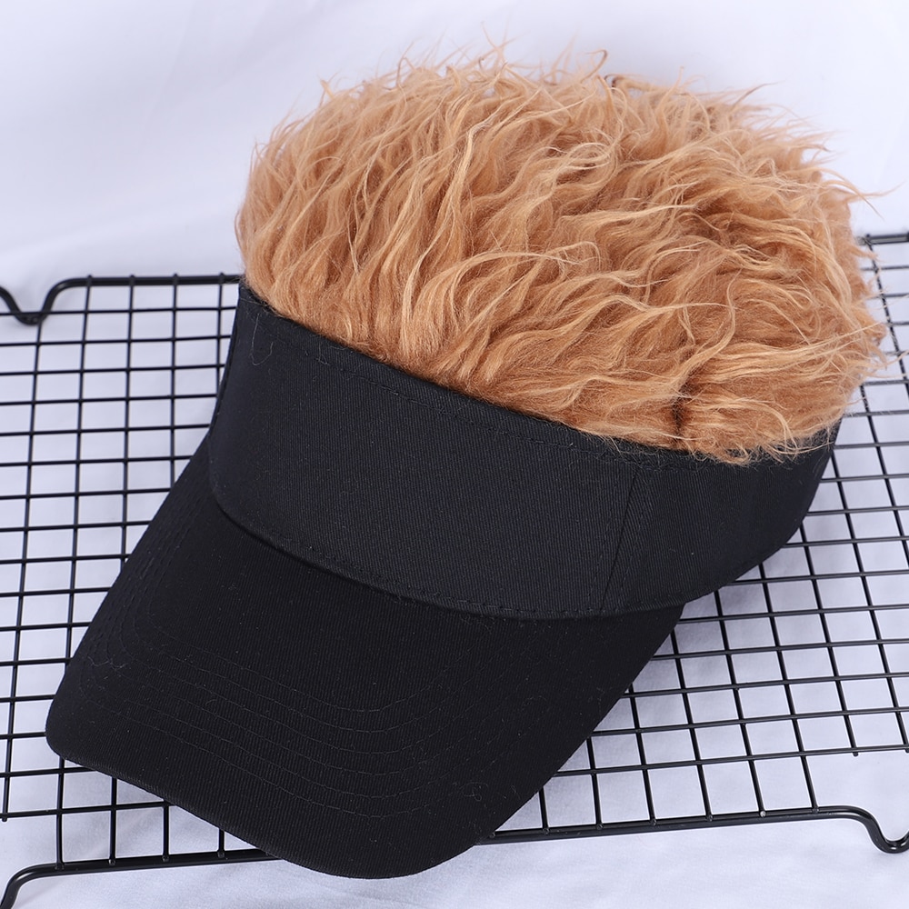 Golf cap unisex hat with hair headdress 