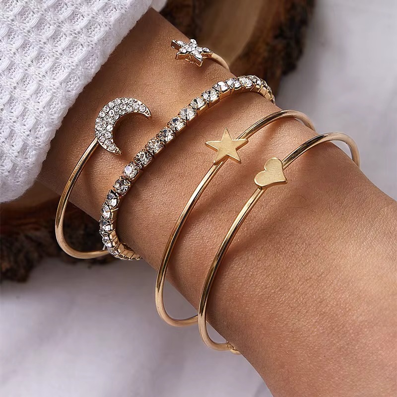 Adjustable Golden Chain Bracelet