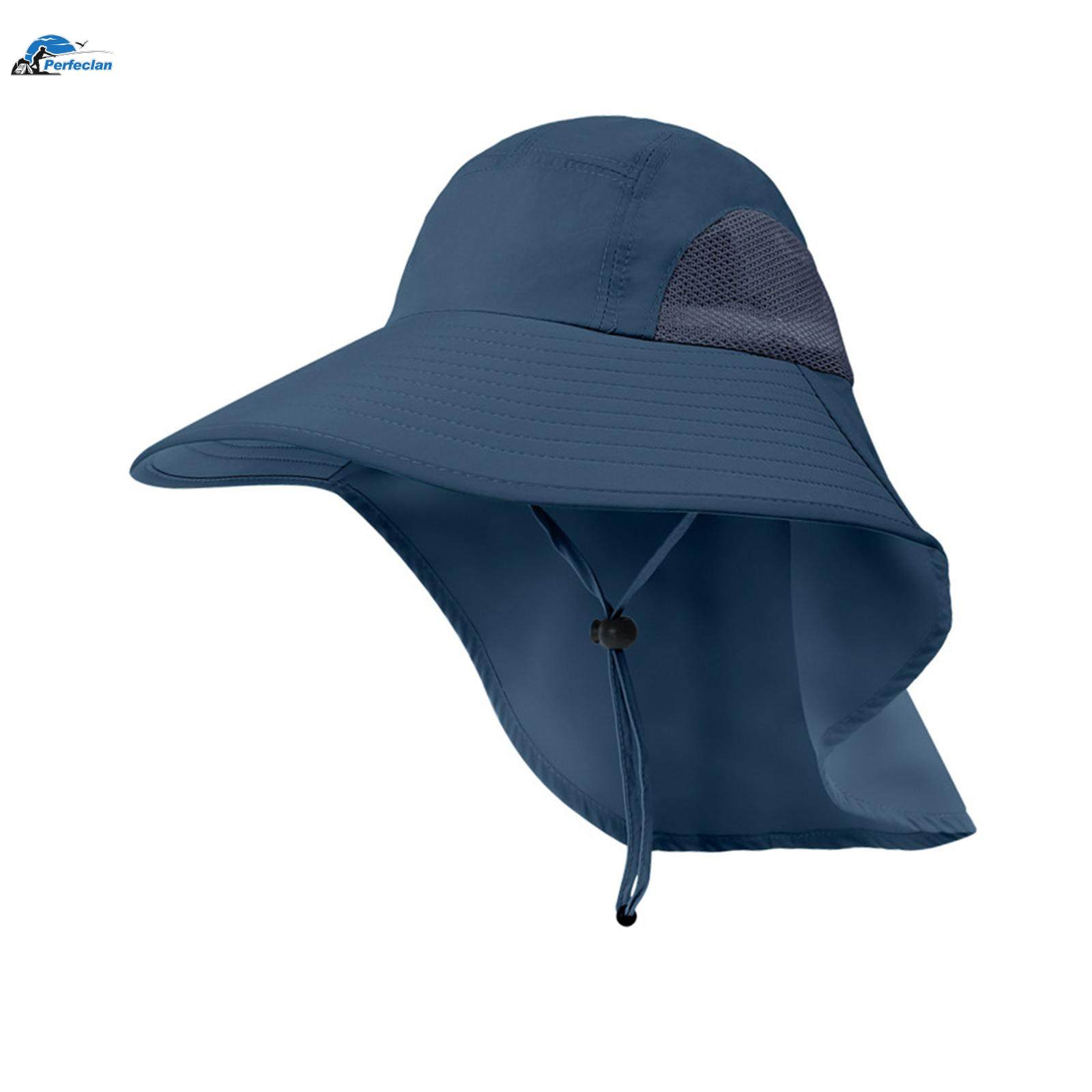 Wide Brim Bucket Hat Polyester Fisherman Visor for Vocation