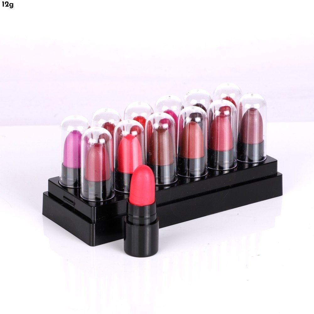 Professional Matte Mini lipstick 12 Pcs Set - Lip Makeup Trendy Color Stick
