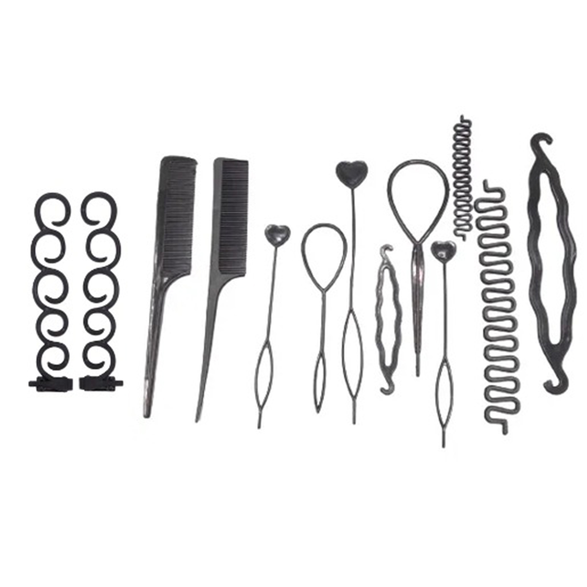 New Hairstyle Braiding Tools Pull- Hair Dispenser Disk Hair Combs Fashion Hair Accessories
