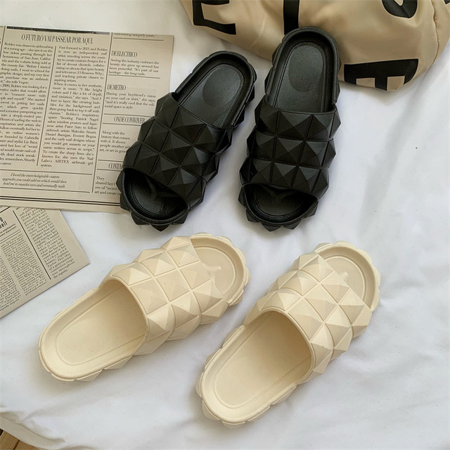 Home Summer Slippers Sandals Home Bathroom Bath Breathable Lightweight