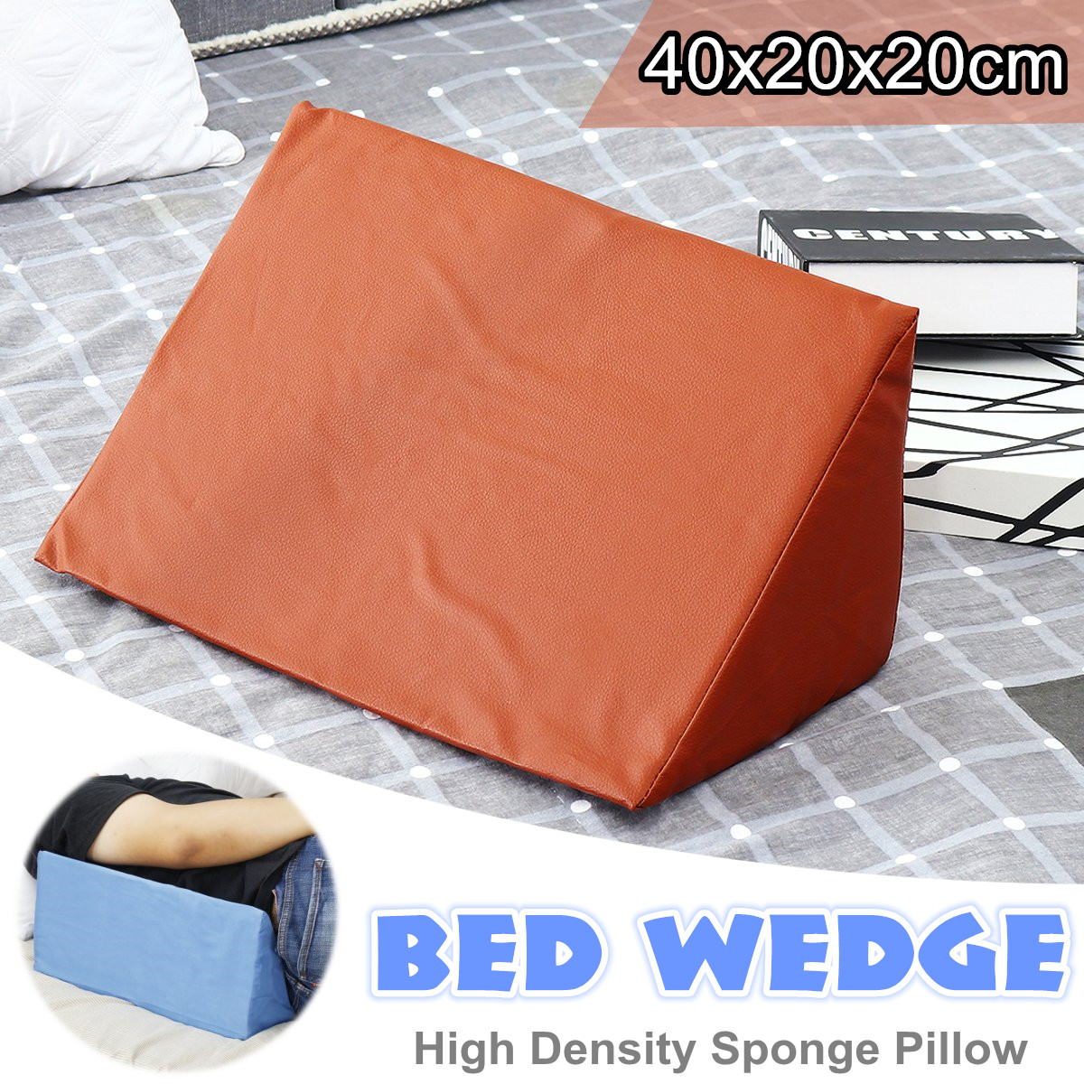 Folding wedge pillow best sale