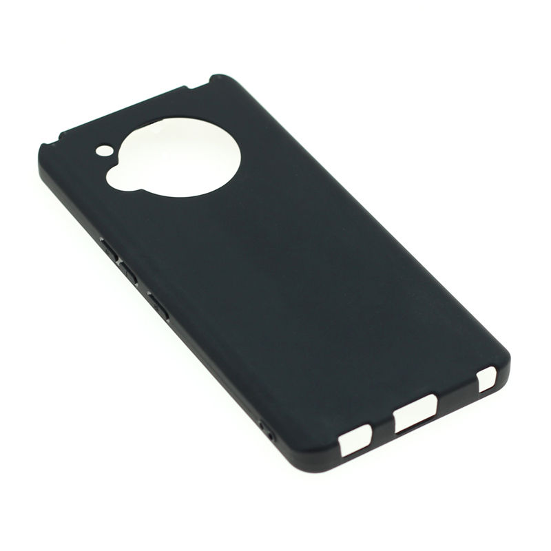 Sharp Aquos R7 Soft Silicone Black TPU Silky Cover Shock Proof Stylish Case Camera Protection Bumper Phone Protective Mobile Back Cover For Sharp Aquous R 7