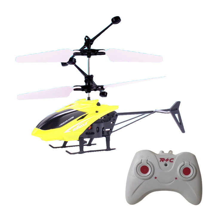 Remote Control Helicopter Cool Electric Airplane Toys for Kids RC Helicopter with LED Toys for Boys and Girls
